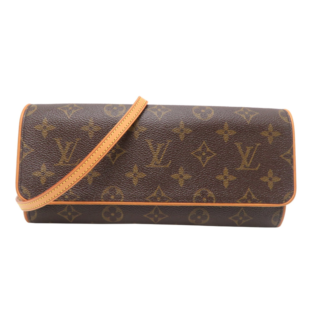 Louis Vuitton Brown Monogram Pochette Shoulder Bag