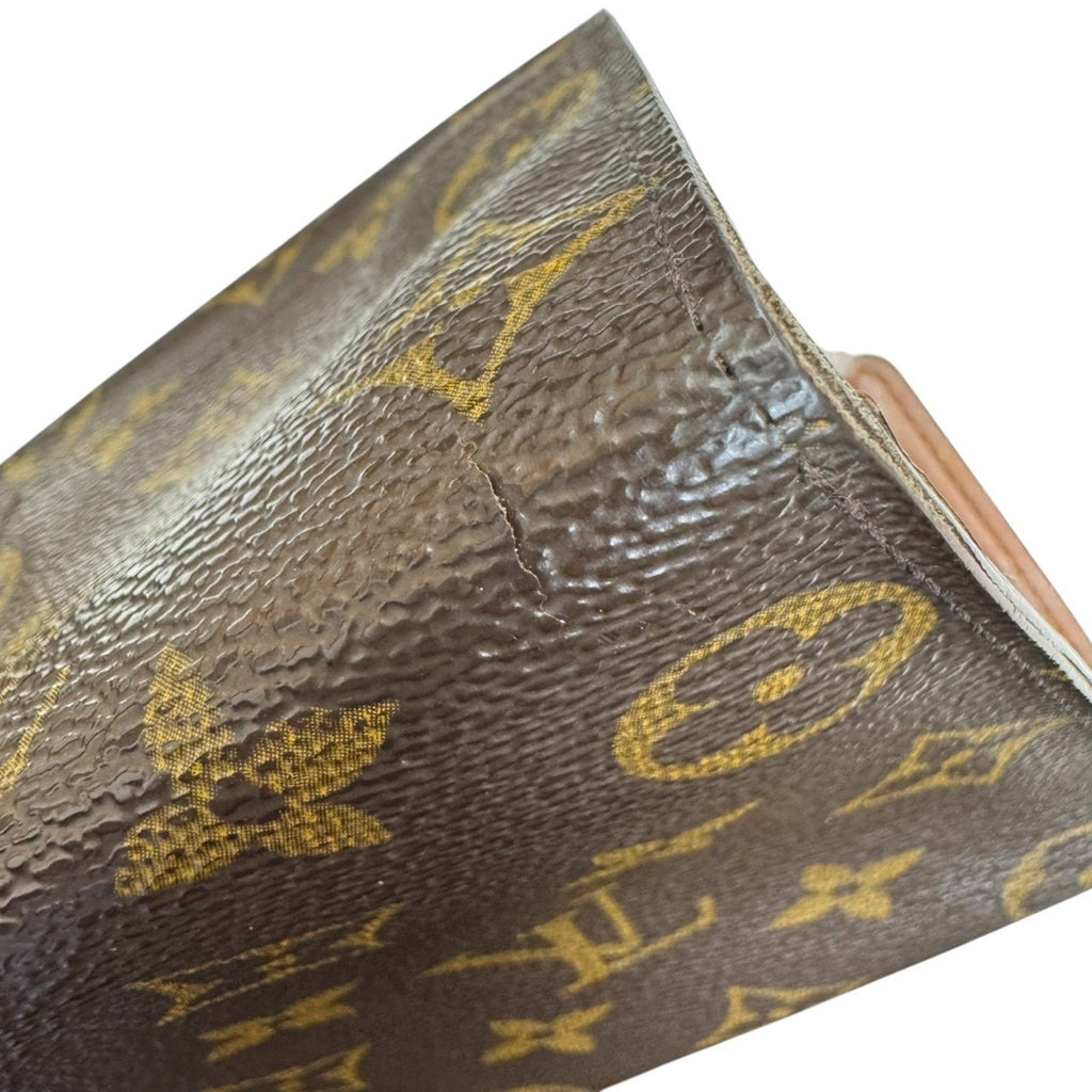 Louis Vuitton Brown Monogram Long Wallet