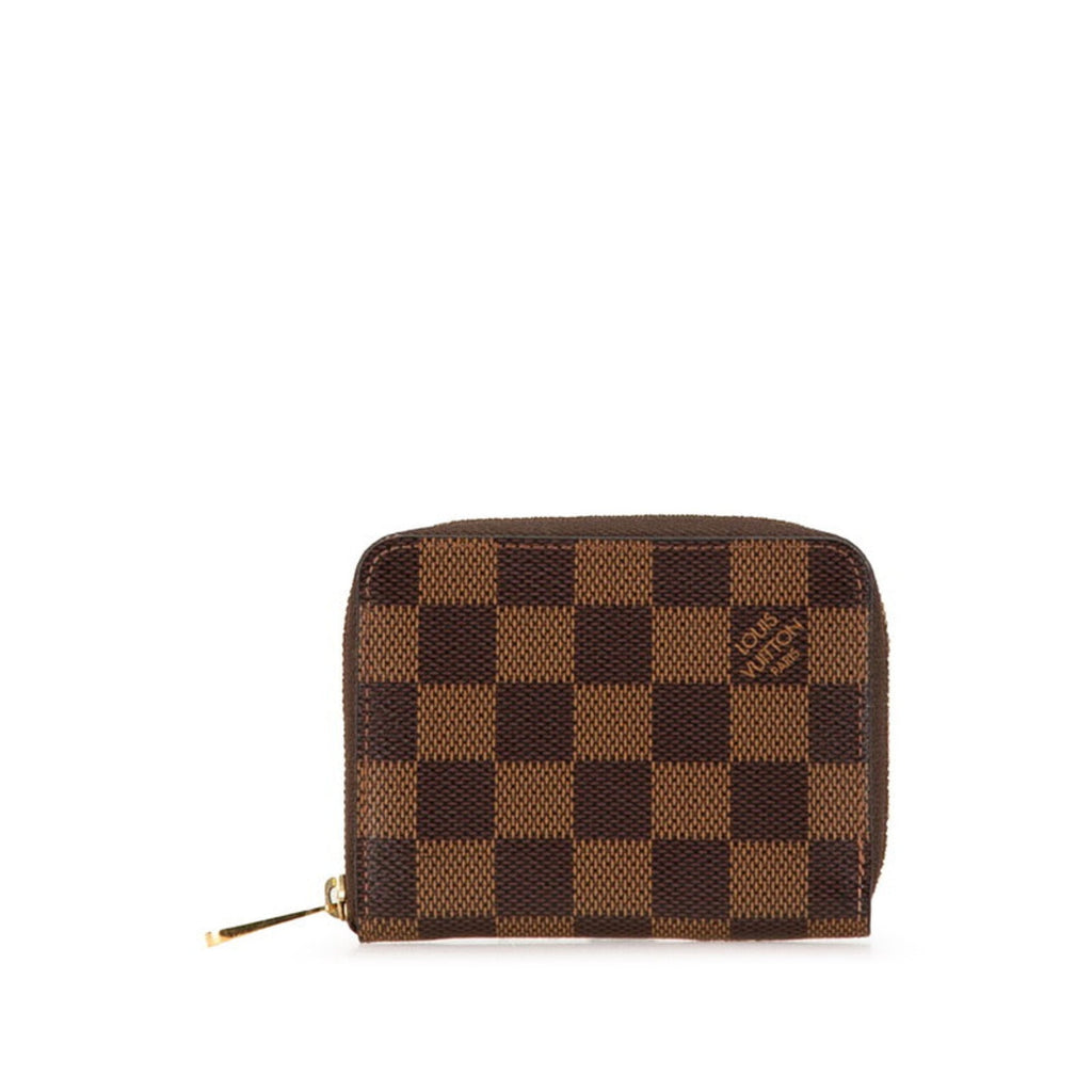 Louis Vuitton Brown Pvc Coin Purse/Coin Case