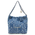 Chanel Blue Denim Shoulder Bag