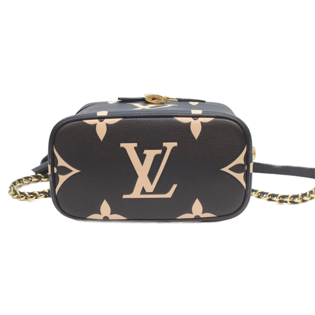 Louis Vuitton Black Noir Monogram Empreinte Shoulder Bag