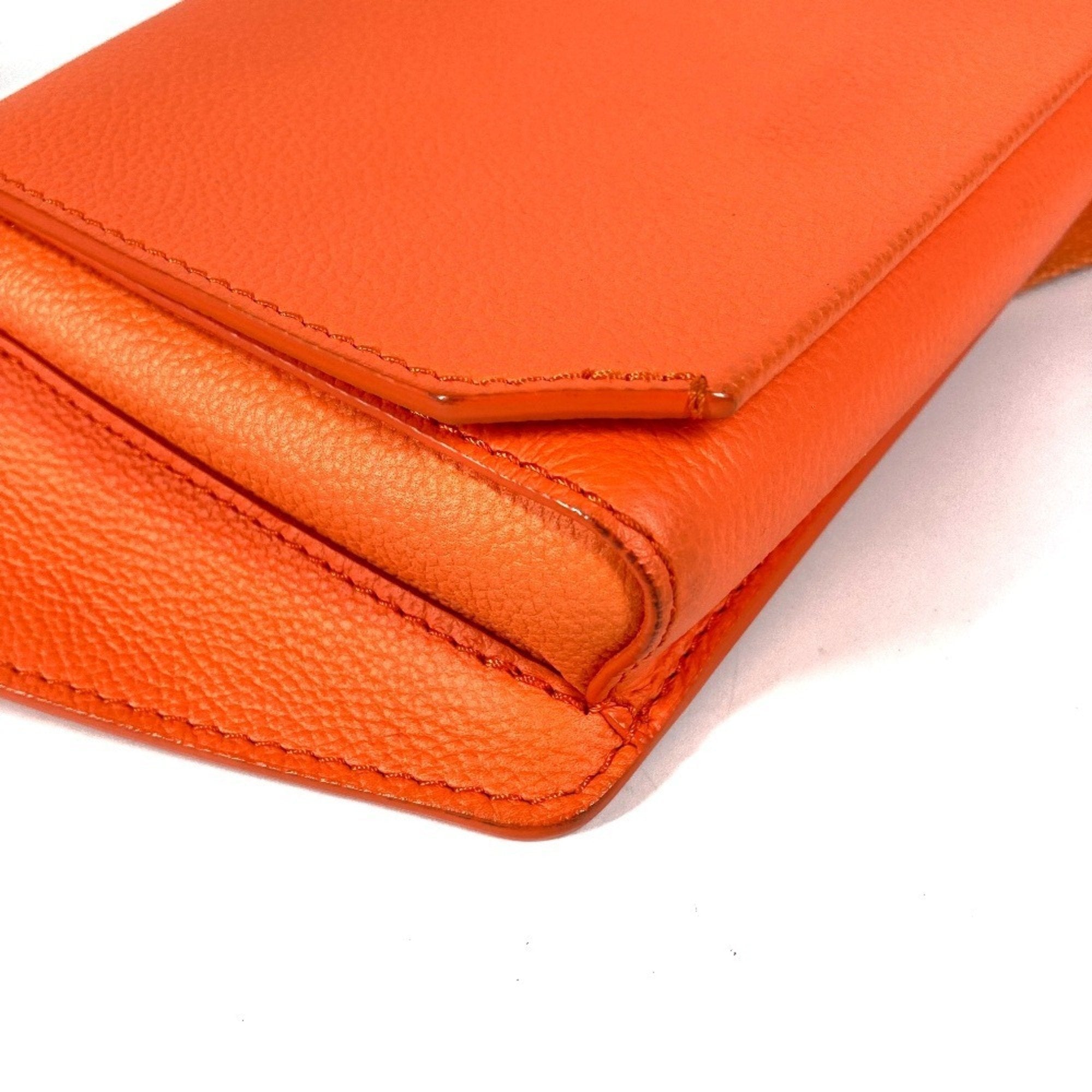 Louis Vuitton Orange Leather Fanny Pack Shoulder Bag