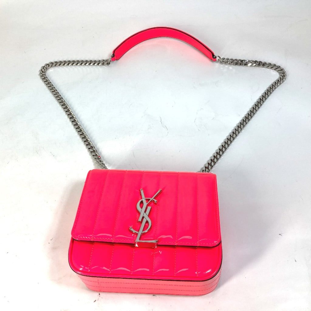 Saint Laurent Pink Leather Shoulder Bag (Pre-Owned)