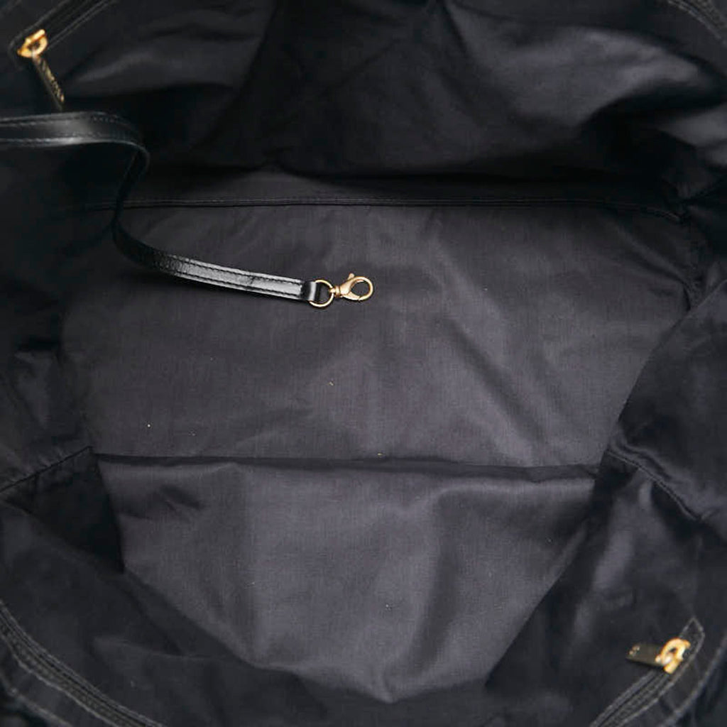 Chanel New Travel Line Black New Travel Line Pochette Pouch Tote Bag