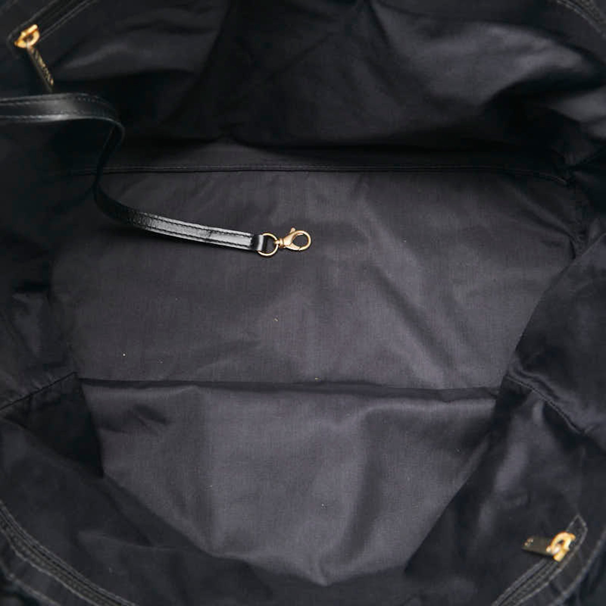 Chanel New Travel Line Black New Travel Line Pochette Pouch Tote Bag