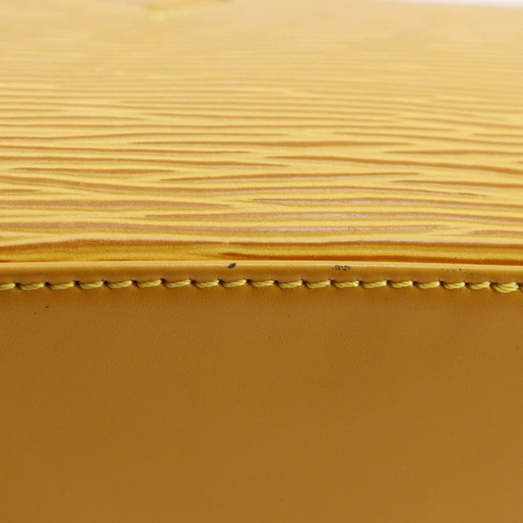 Louis Vuitton Yellow Epi Leather Handbag