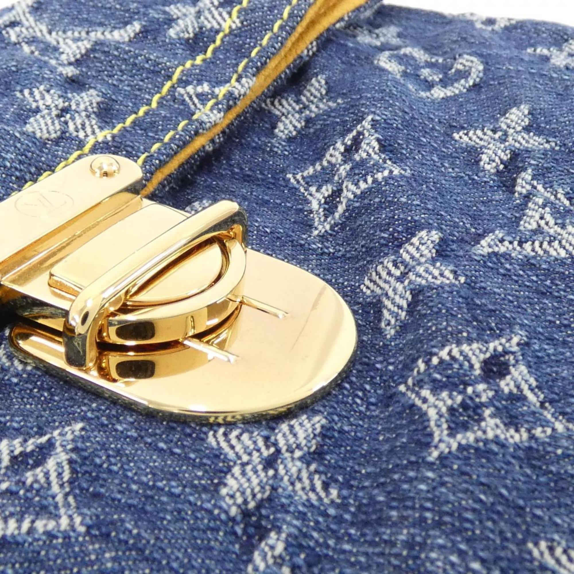 Louis Vuitton Blue Monogram Denim Pouch