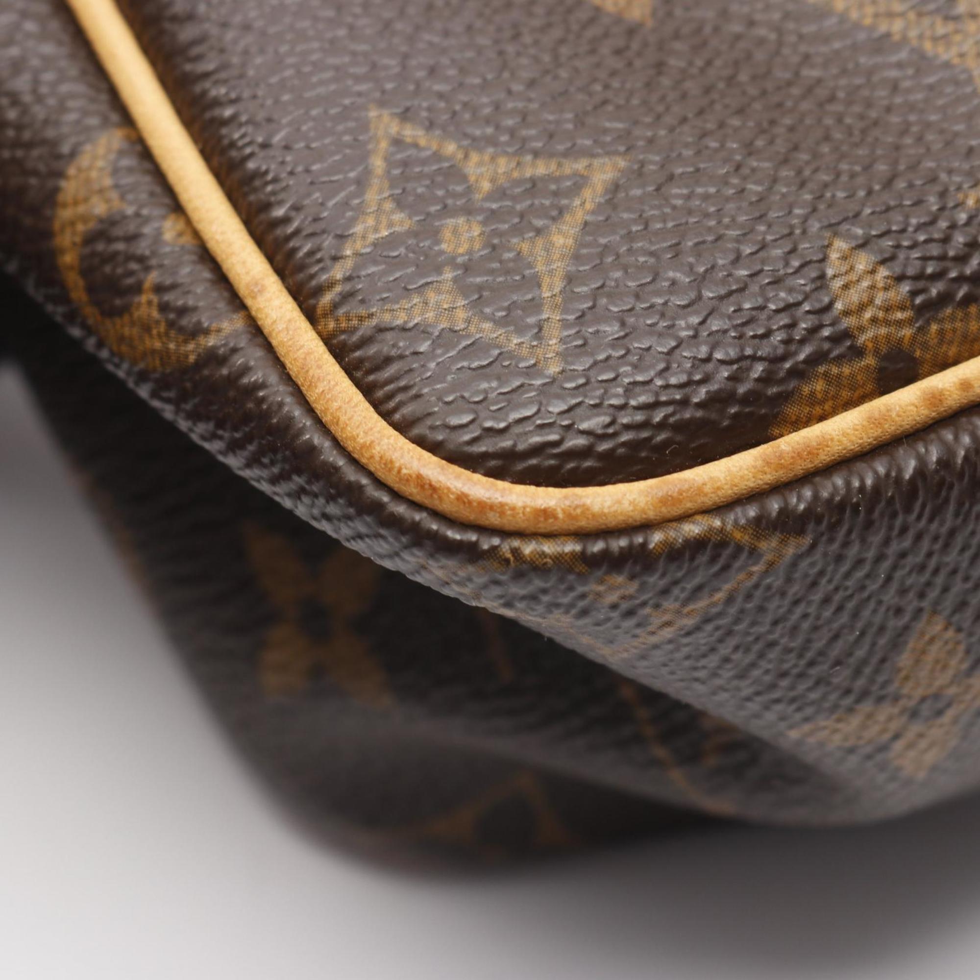 Louis Vuitton Brown Pvc Leather Shoulder Bag