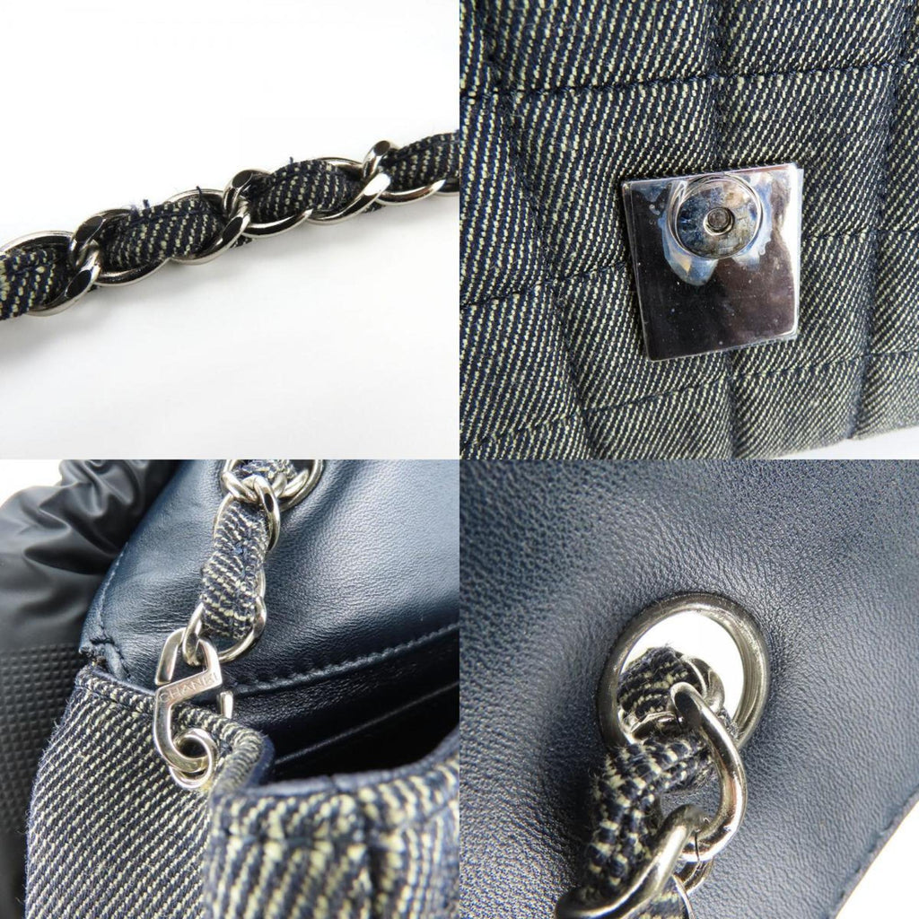 Chanel Navy Denim Shoulder Bag