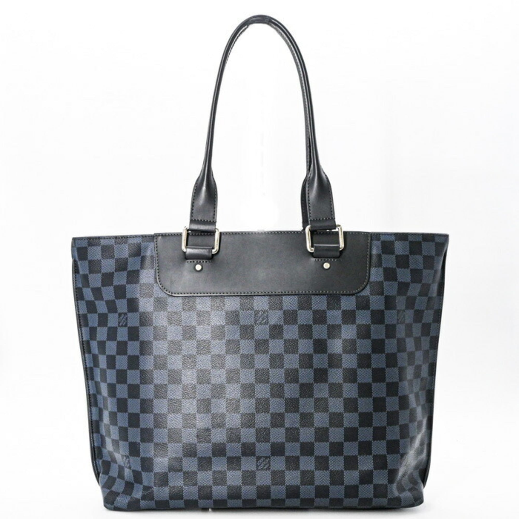 Louis Vuitton Damier Cobalt Black Blue Damier Graphite Tote Bag
