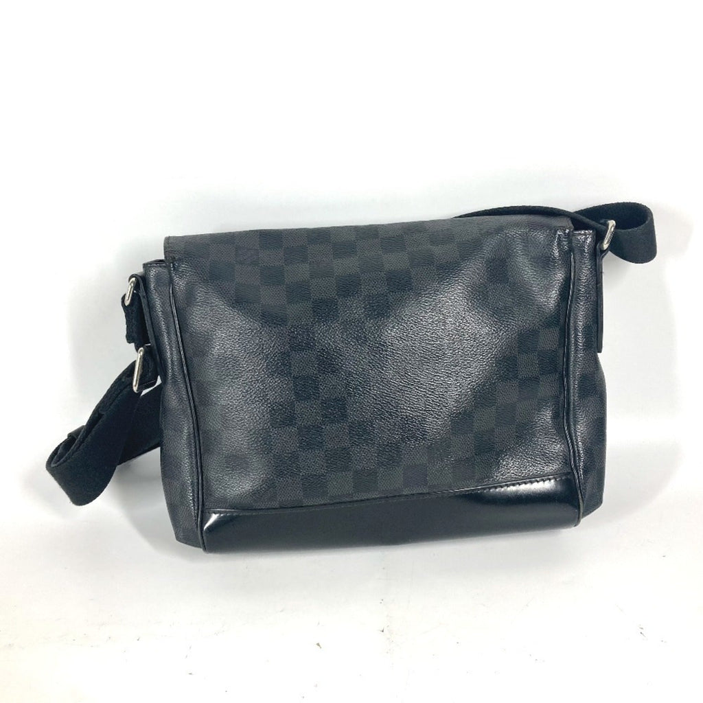 Louis Vuitton Black Damier Graphite Messenger Bag Shoulder Bag