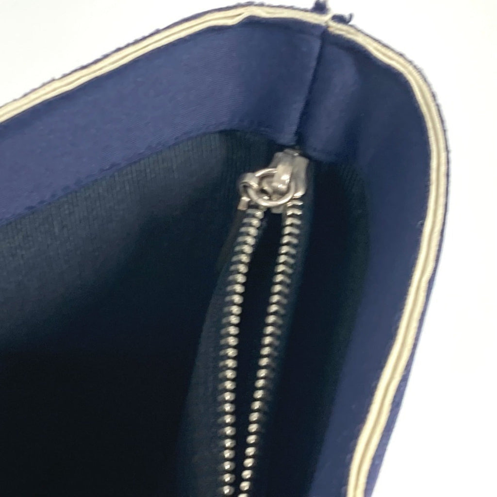 Chanel Navy Polyamide Handbag Tote Bag