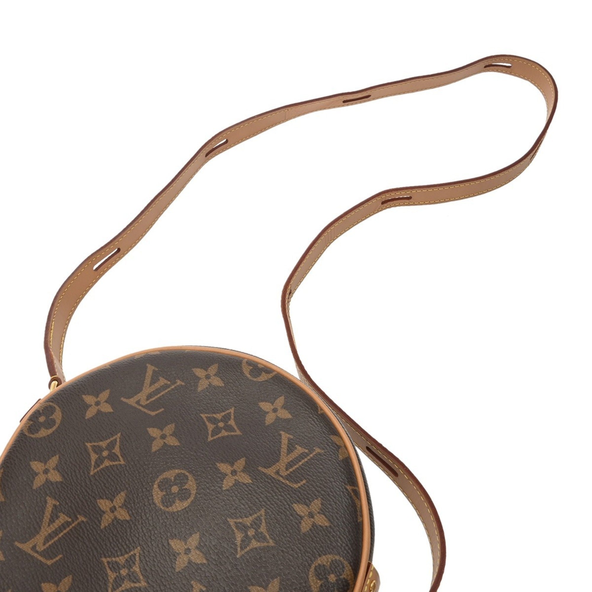 Louis Vuitton Brown Monogram Canvas Shoulder Bag