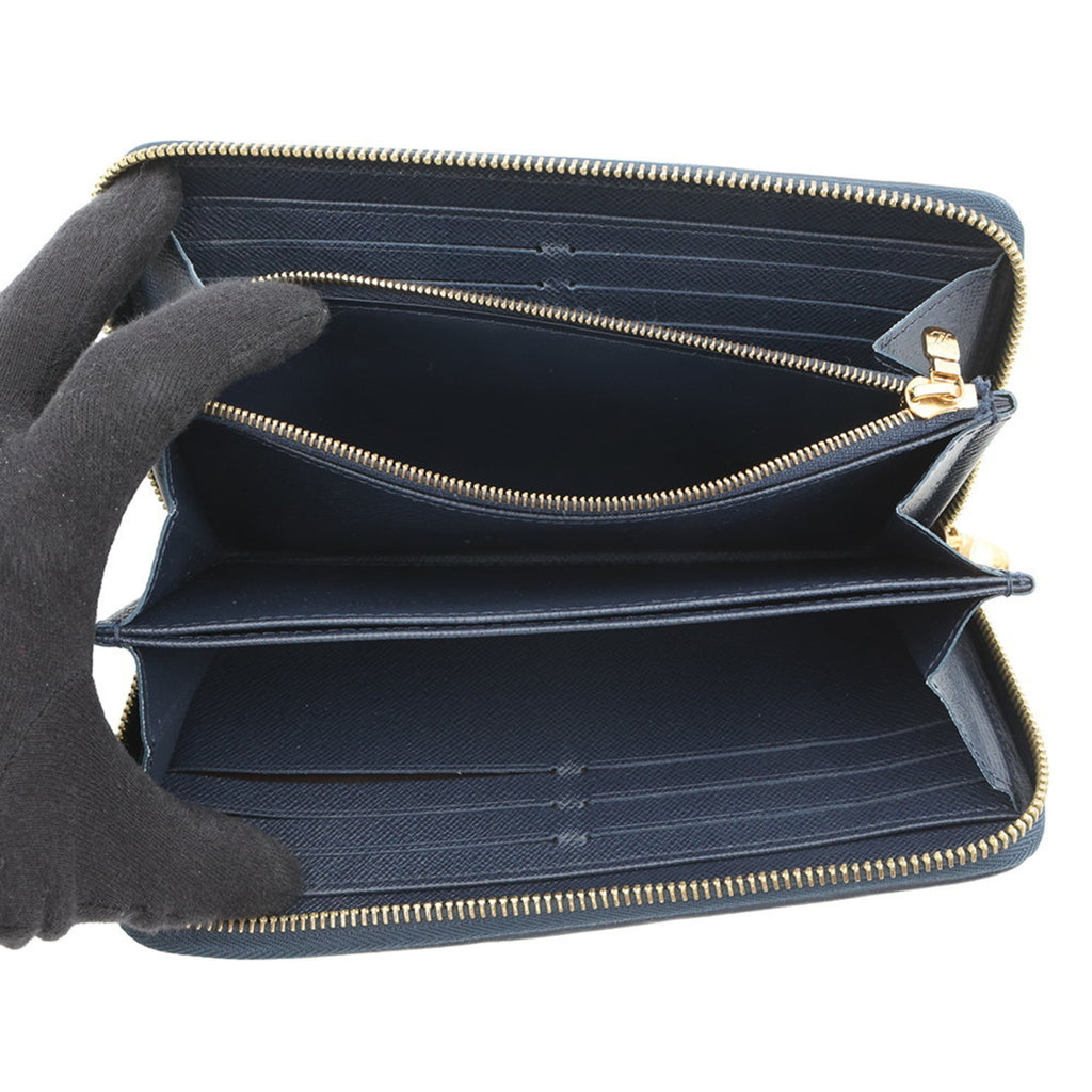 Louis Vuitton Monogram Navy Jacquard Long Wallet