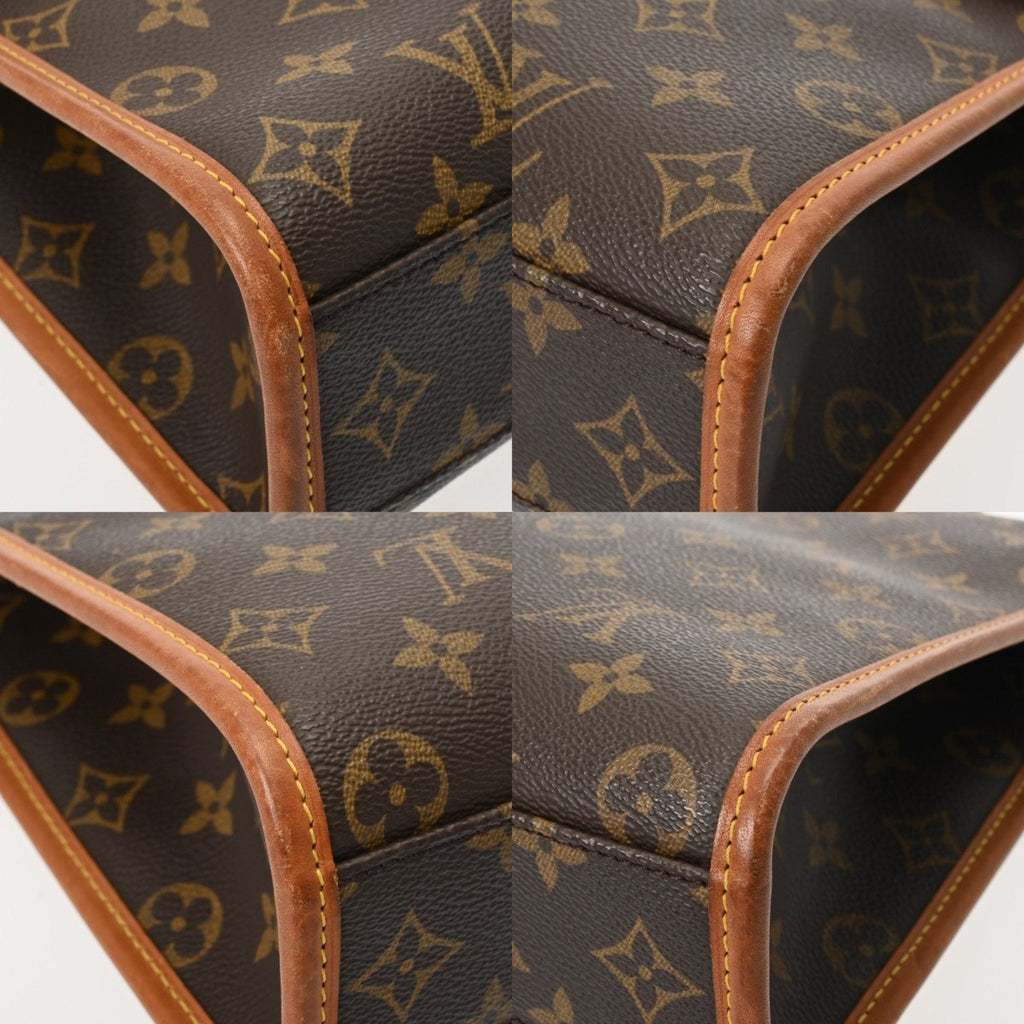 Louis Vuitton Brown Monogram Canvas Handbag