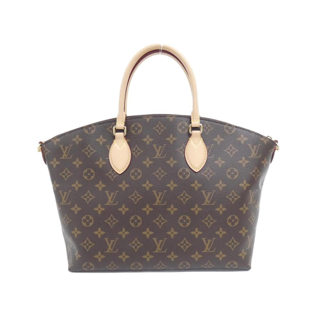 Louis Vuitton Marron Coated Canvas Handbag