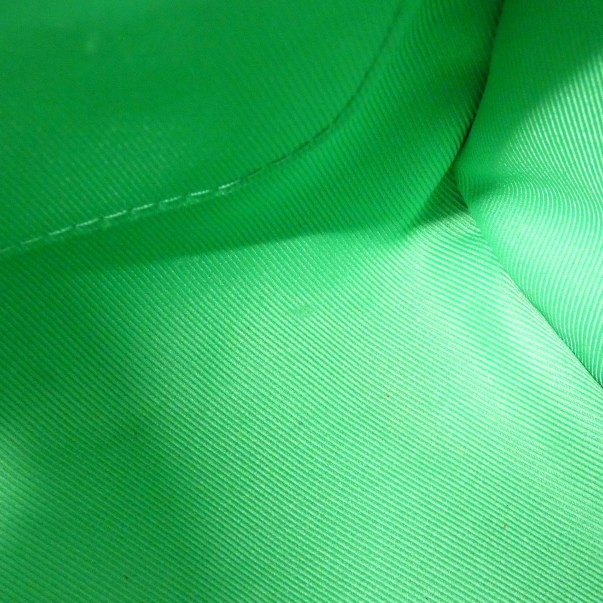 Louis Vuitton Green Leather Boston Bag