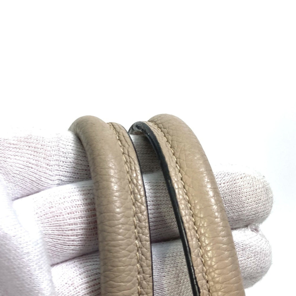 Louis Vuitton Gray Leather Handbag