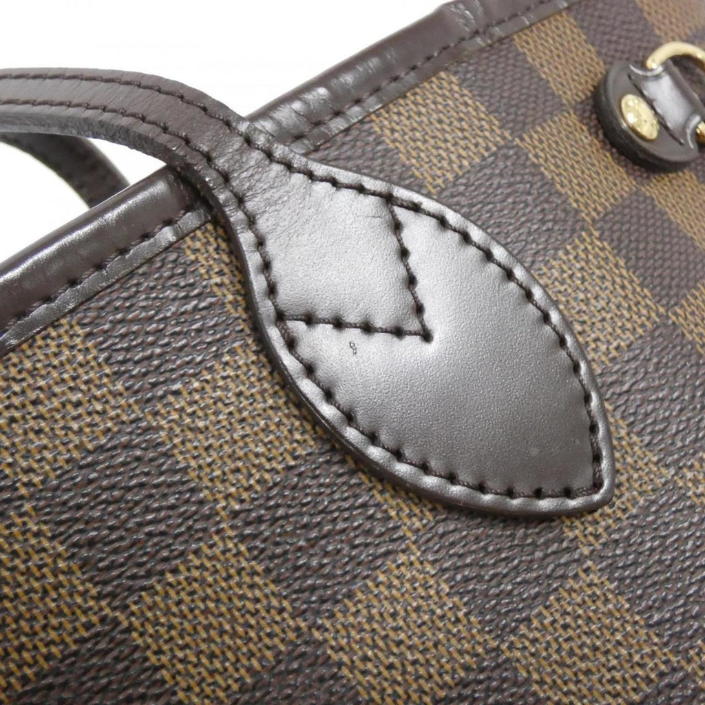 Louis Vuitton Brown Coated Canvas Handbag