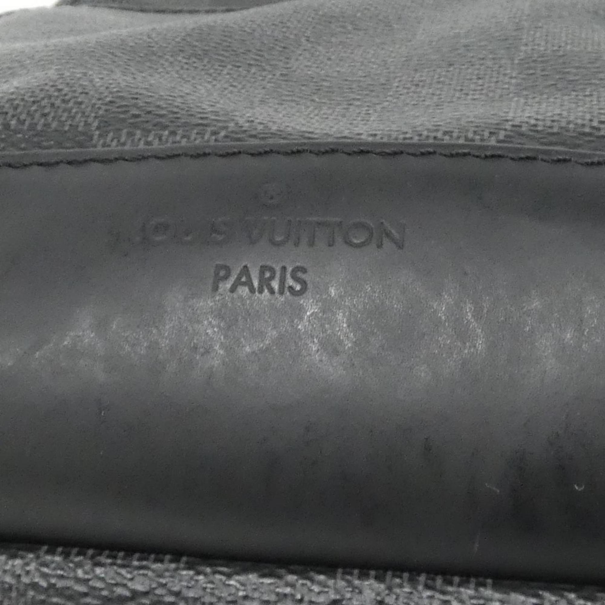 Louis Vuitton Graphite Coated Canvas Shoulder Bag