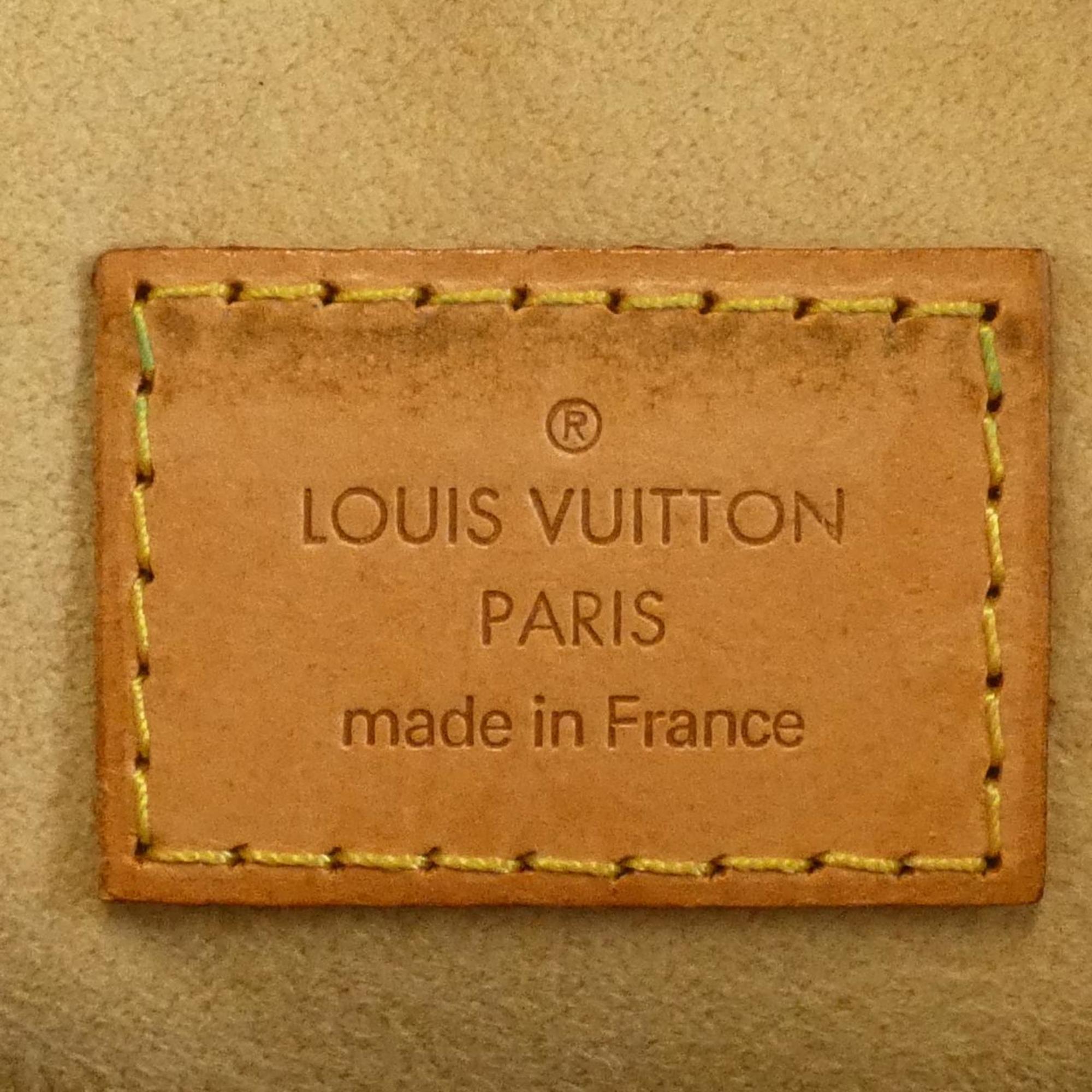 Louis Vuitton Marron Coated Canvas Shoulder Bag