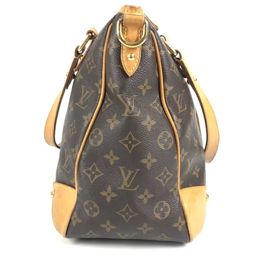 Louis Vuitton Brown Monogram Shoulder Bag Tote Bag