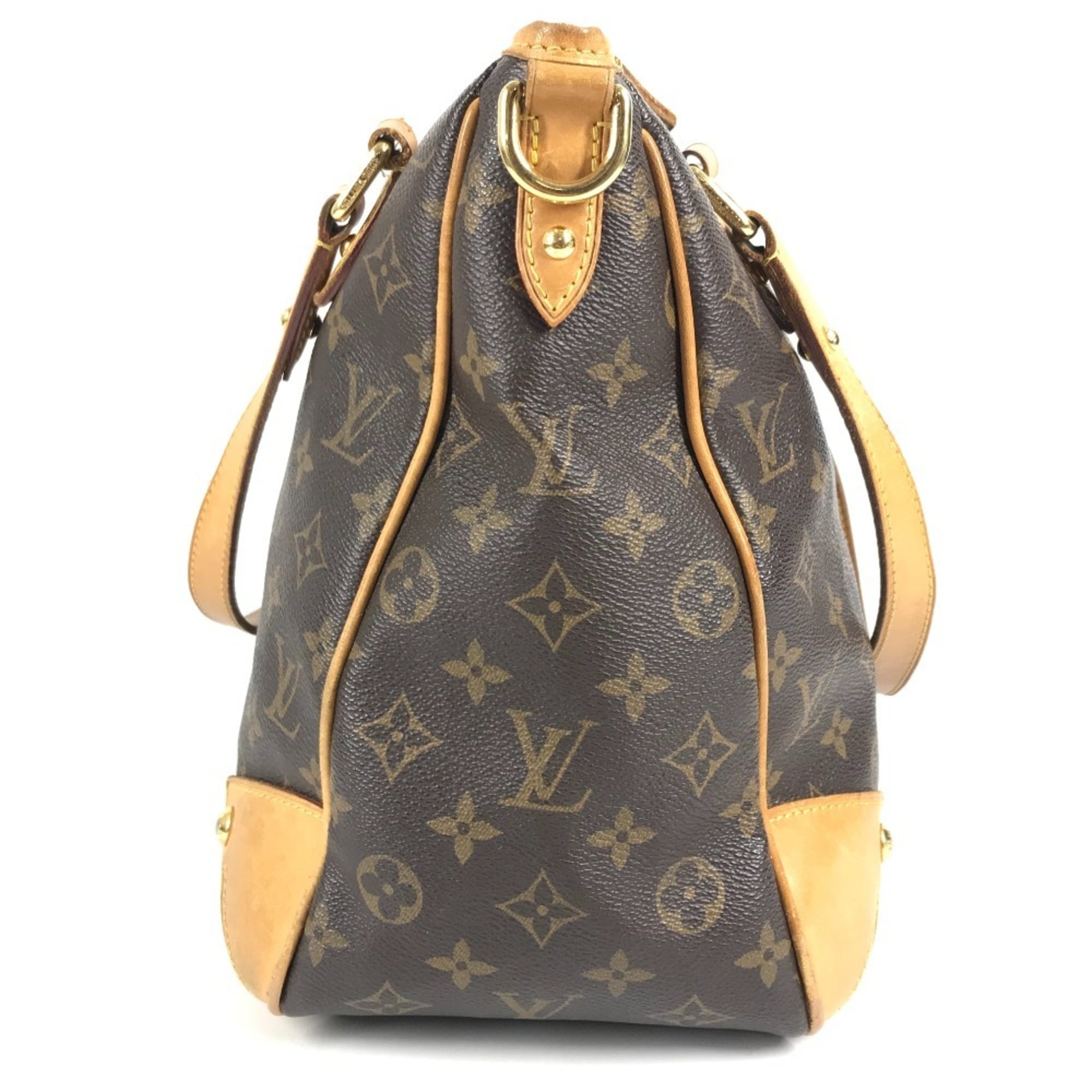 Louis Vuitton Brown Monogram Shoulder Bag Tote Bag