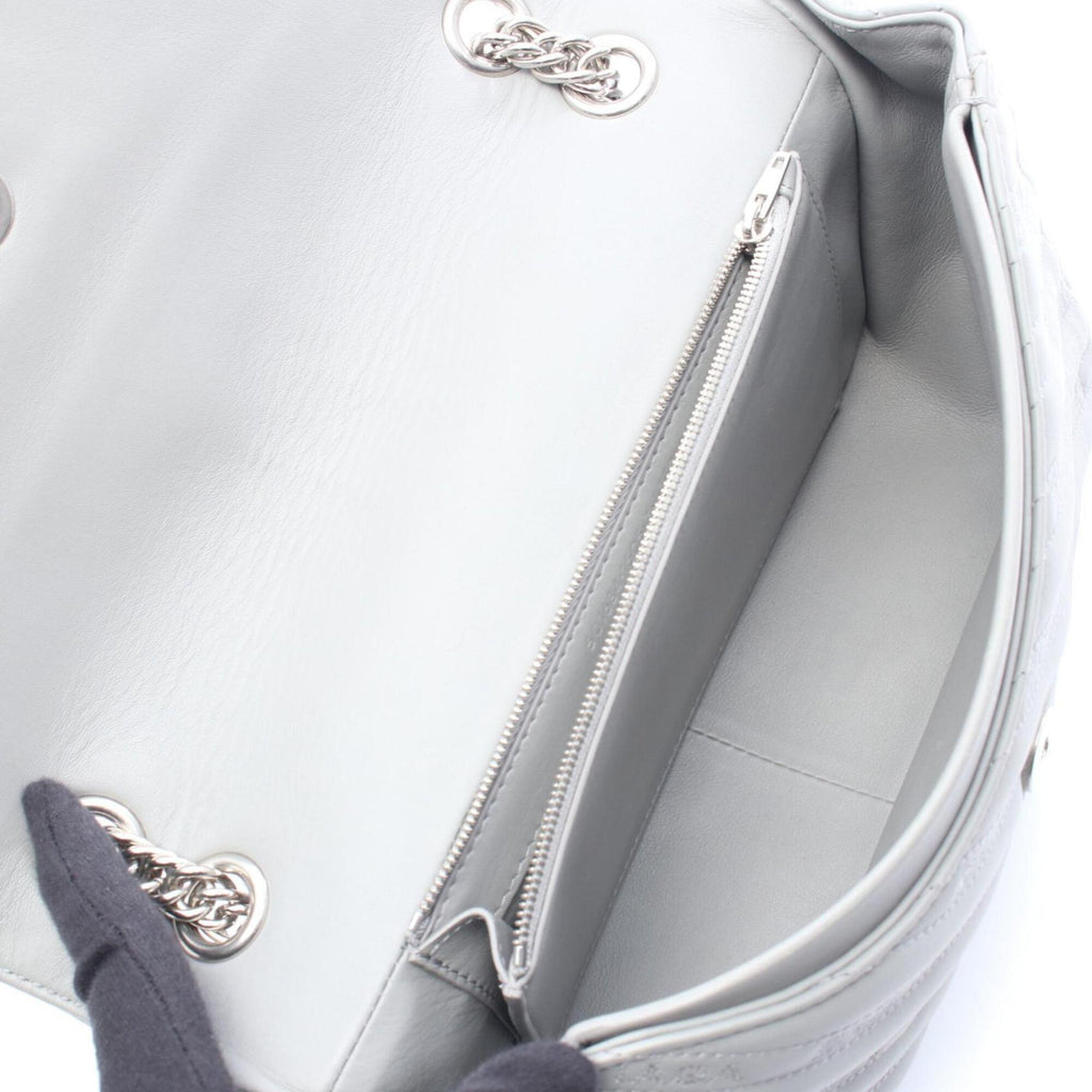 Balenciaga Gray Leather Handbag Shoulder