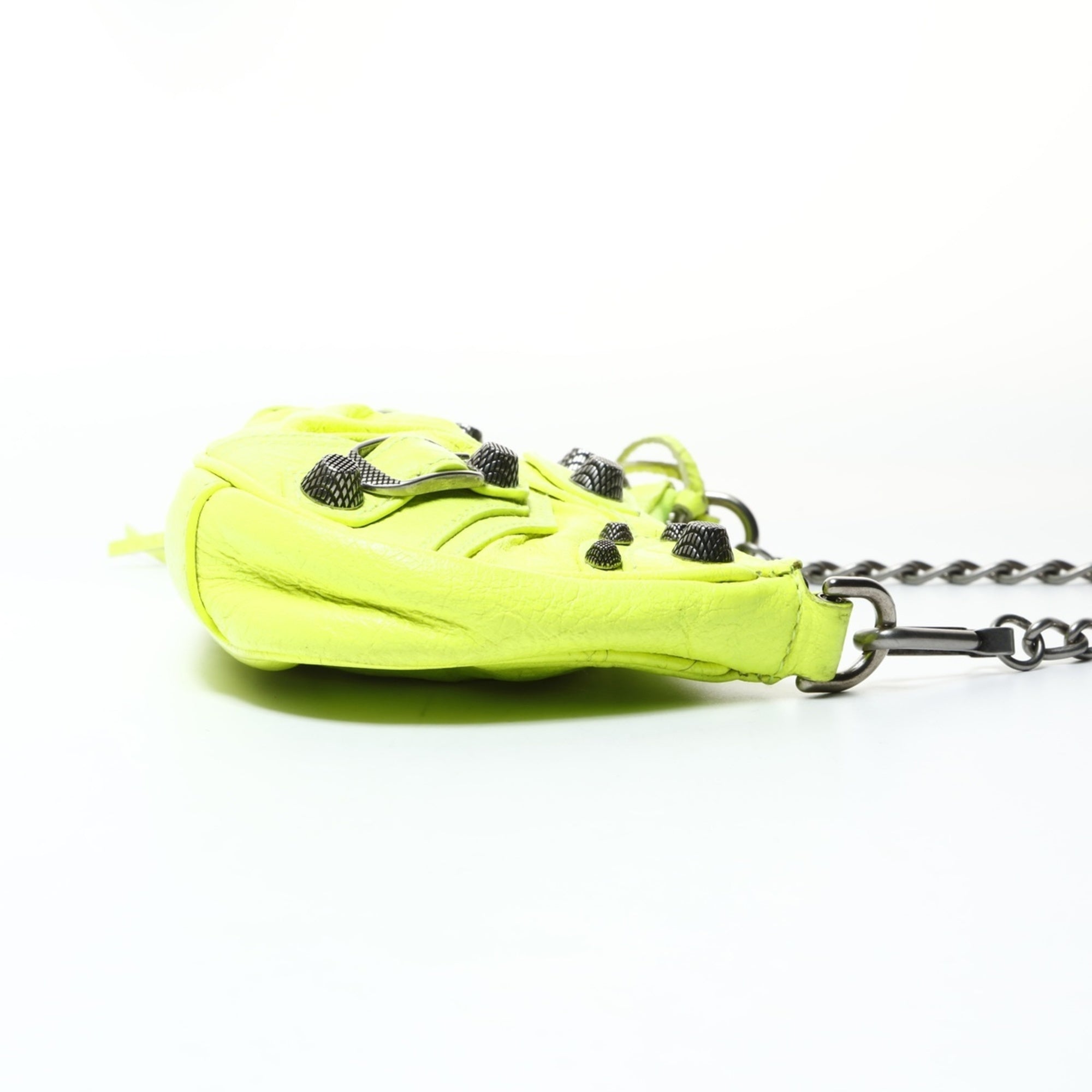 Balenciaga Giant Yellow Leather Shoulder