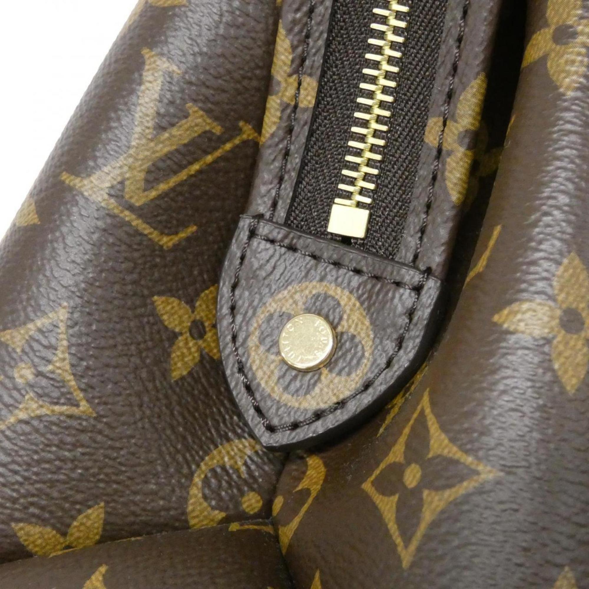 Louis Vuitton Marron Coated Canvas Handbag