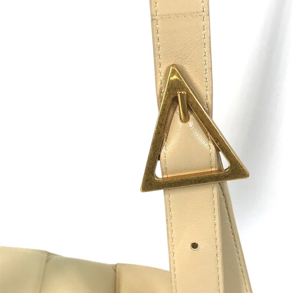 Bottega Veneta Beige Leather Shoulder Bag