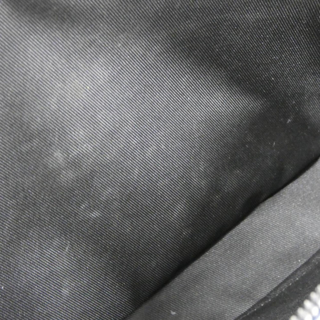Louis Vuitton Black Blue Leather Shoulder Bag