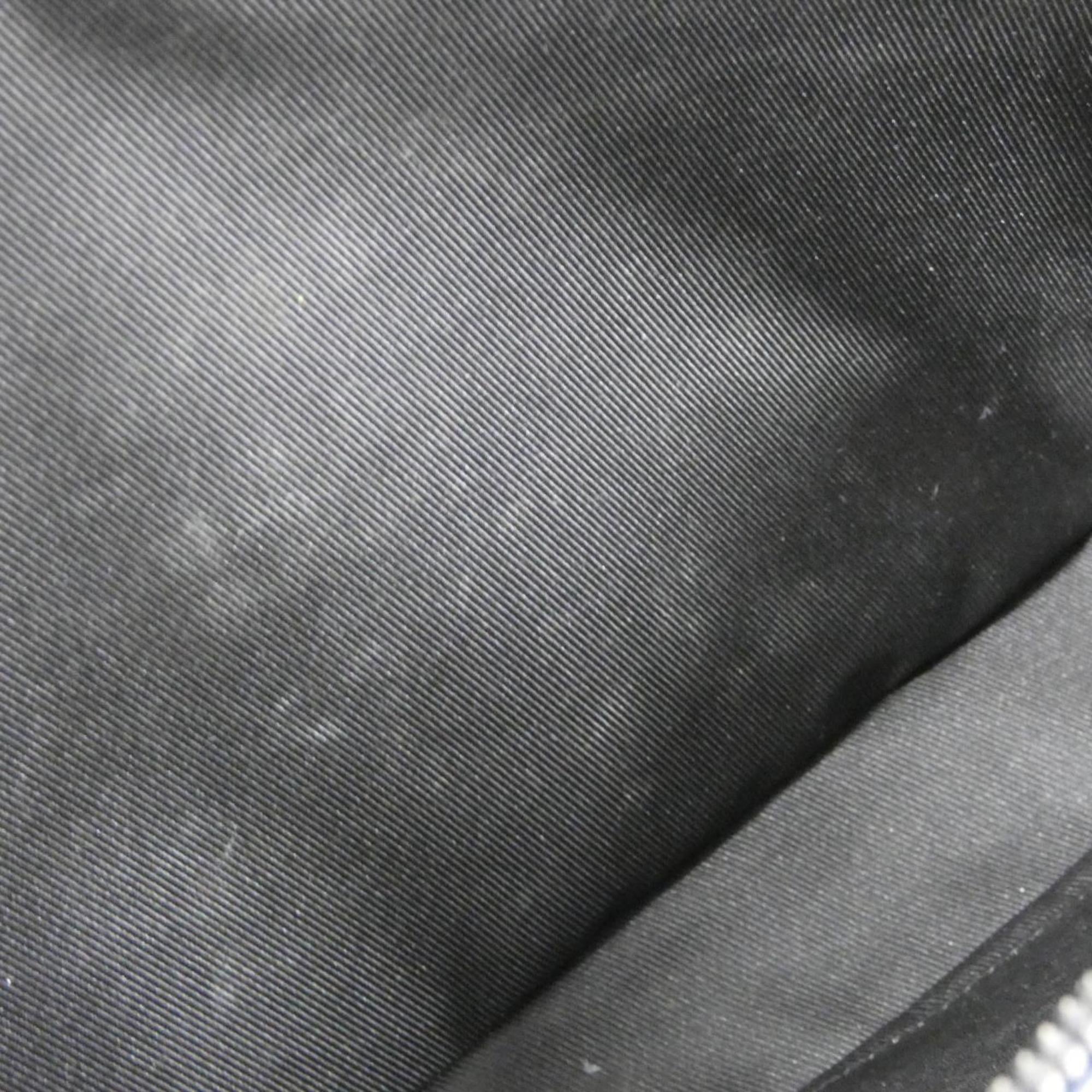 Louis Vuitton Black Blue Leather Shoulder Bag