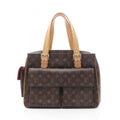 Louis Vuitton Brown Monogram Leather Handbag
