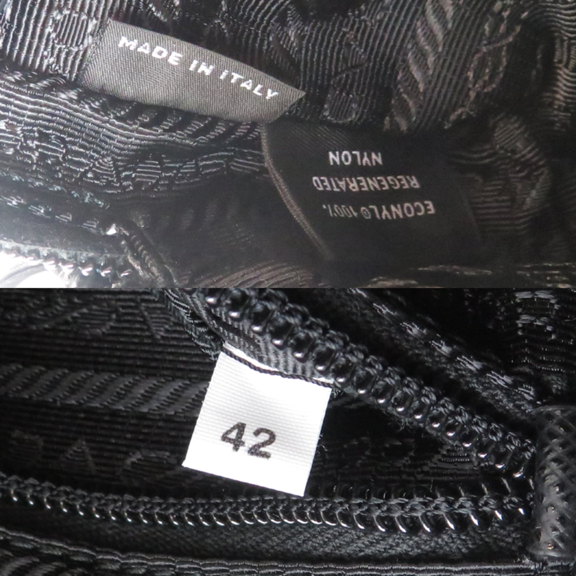 Prada Black Nylon Pouch