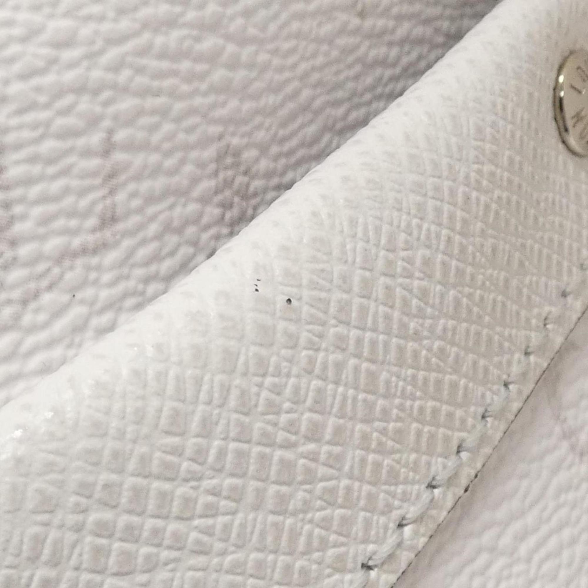 Louis Vuitton Taigarama White Coated Canvas Shoulder Bag