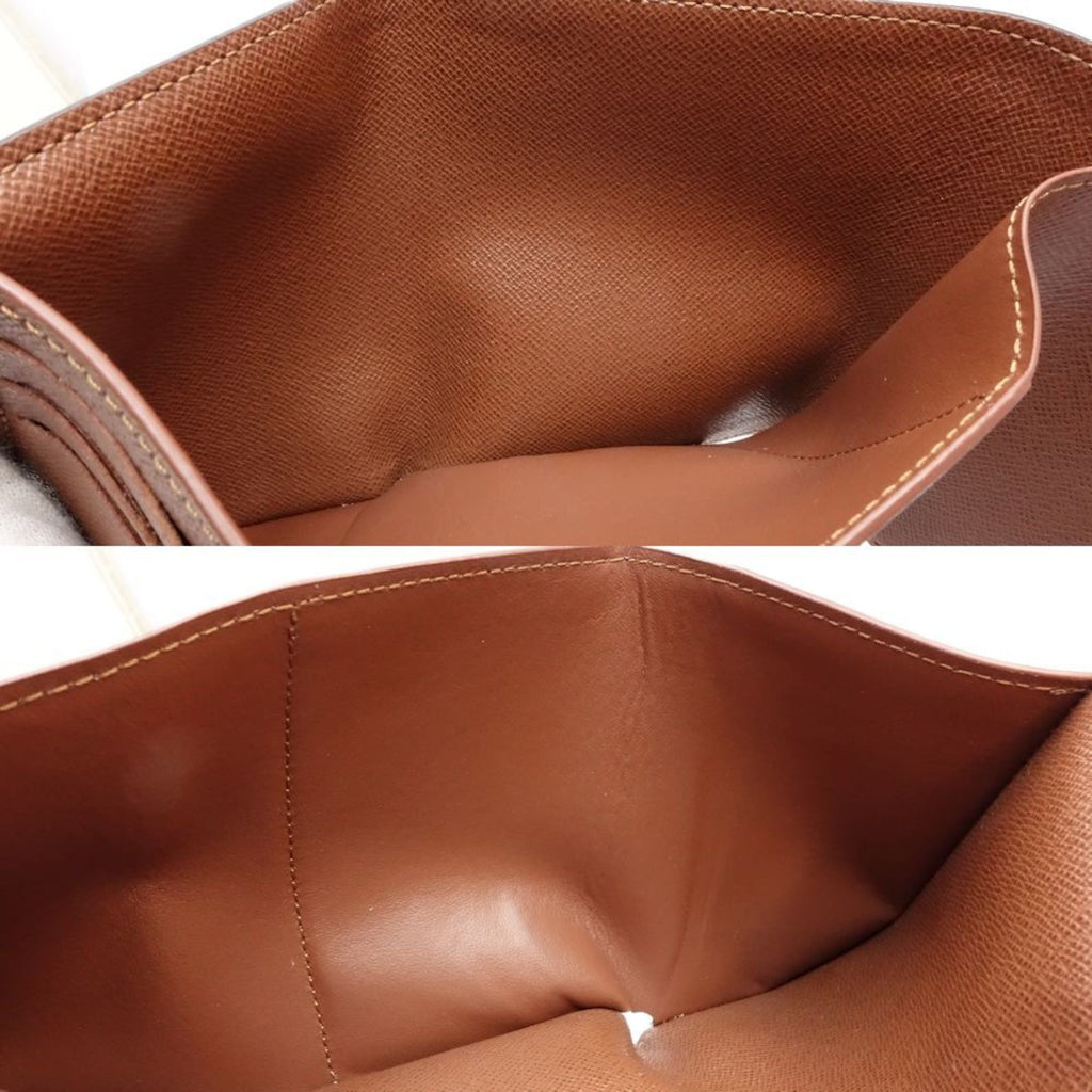 Louis Vuitton Brown Canvas Wallet (Tri-Fold)
