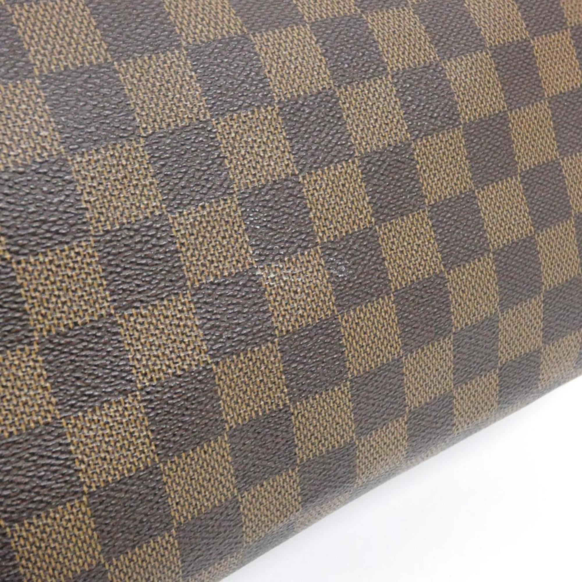 Louis Vuitton Ebene Coated Canvas Boston Bag