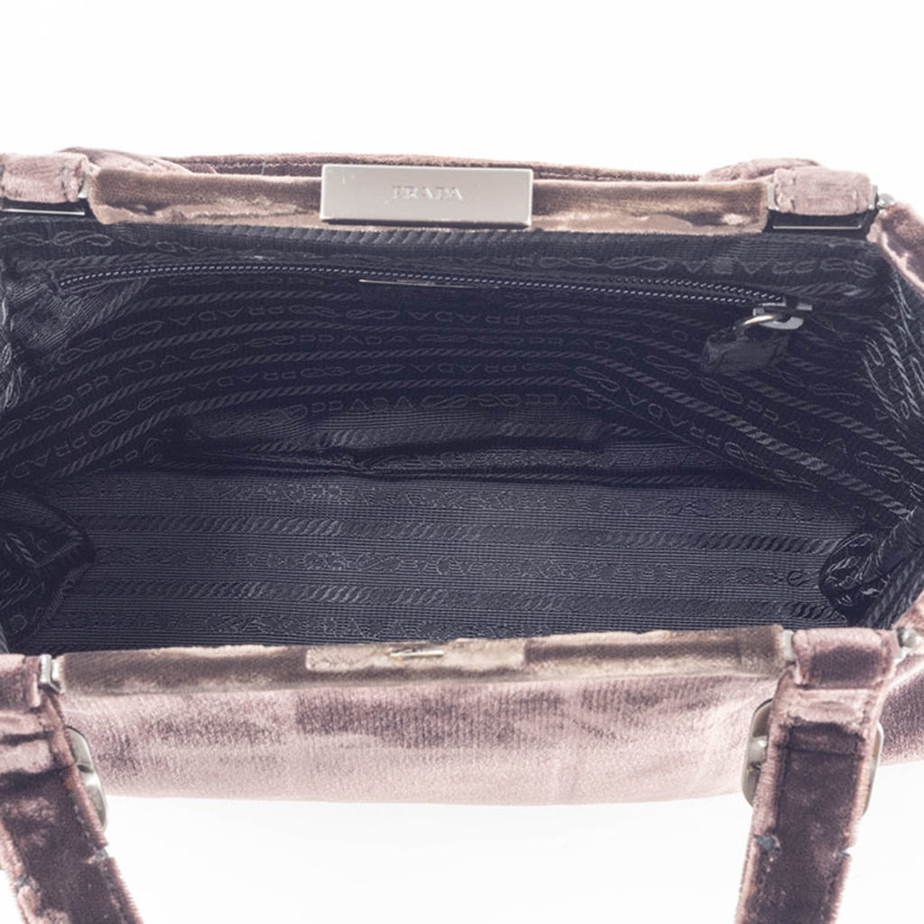 Prada Dark Brown Leather Handbag