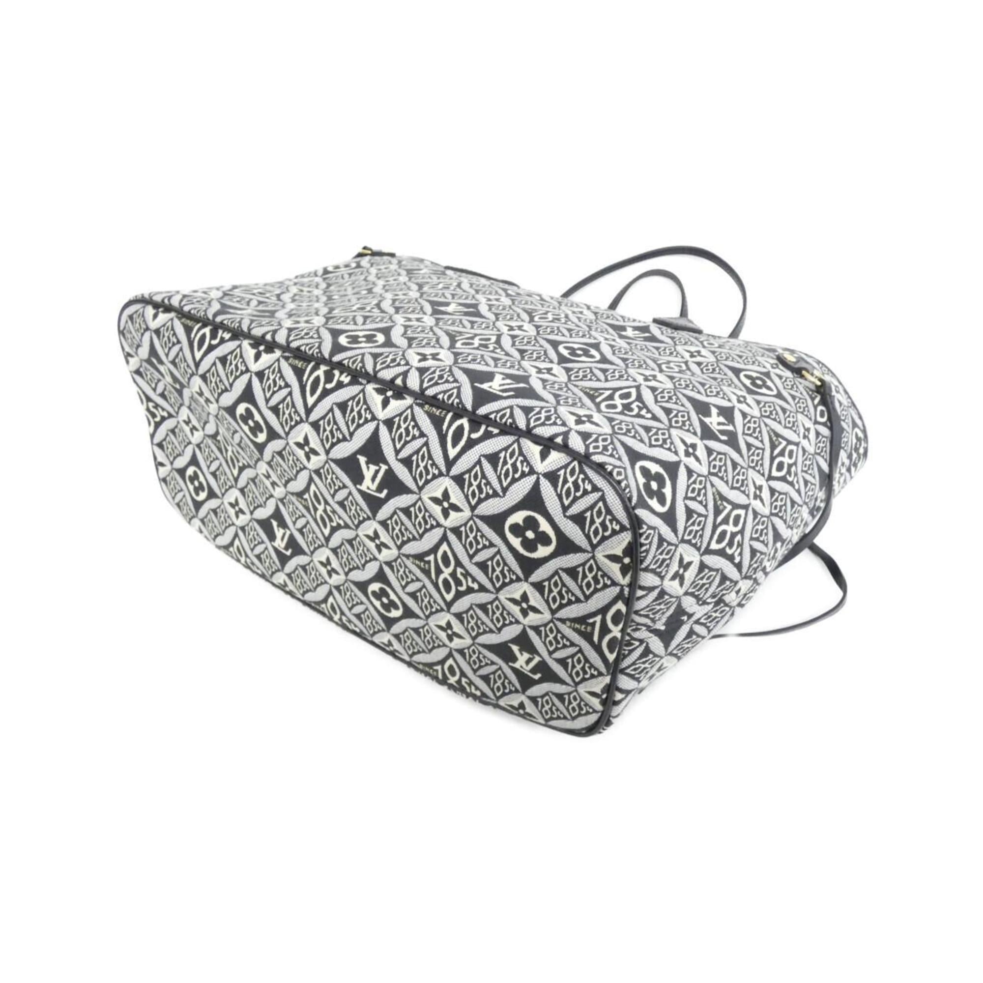 Louis Vuitton Gris Jacquard Handbag