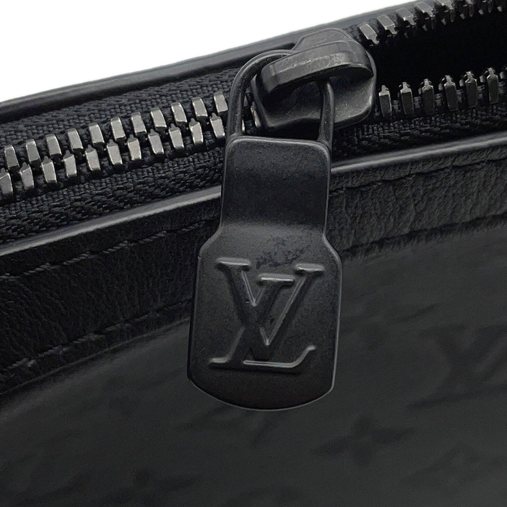 Louis Vuitton Black Noir Monogram Shadow Shoulder Bag