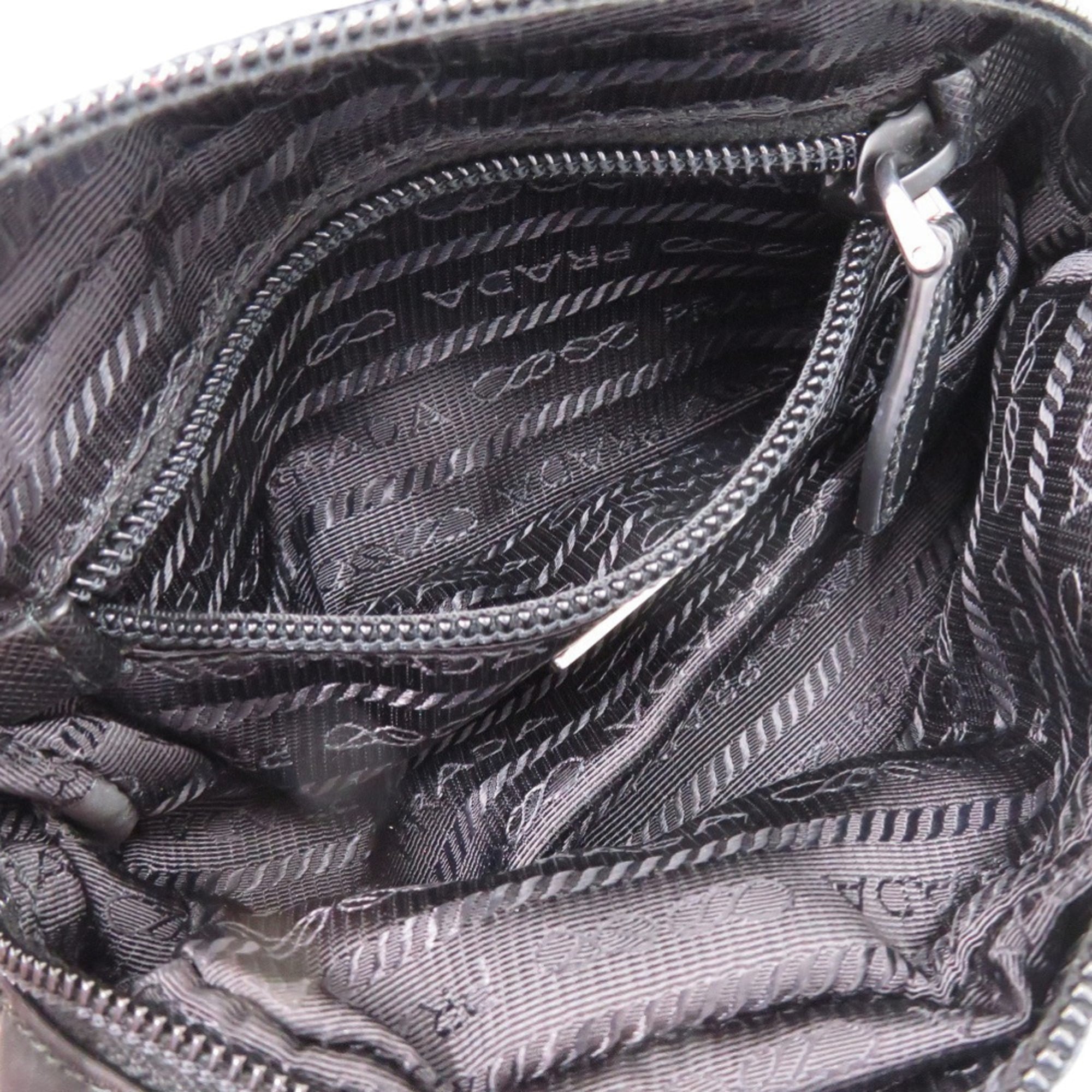 Prada Black Nylon Pouch