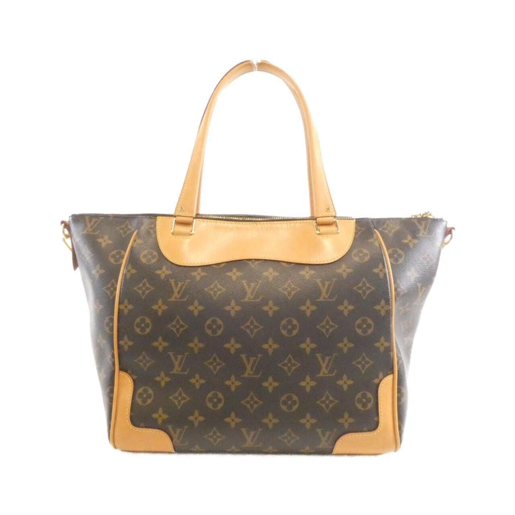 Louis Vuitton Marron Coated Canvas Handbag
