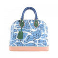 Louis Vuitton Blue Leather Handbag