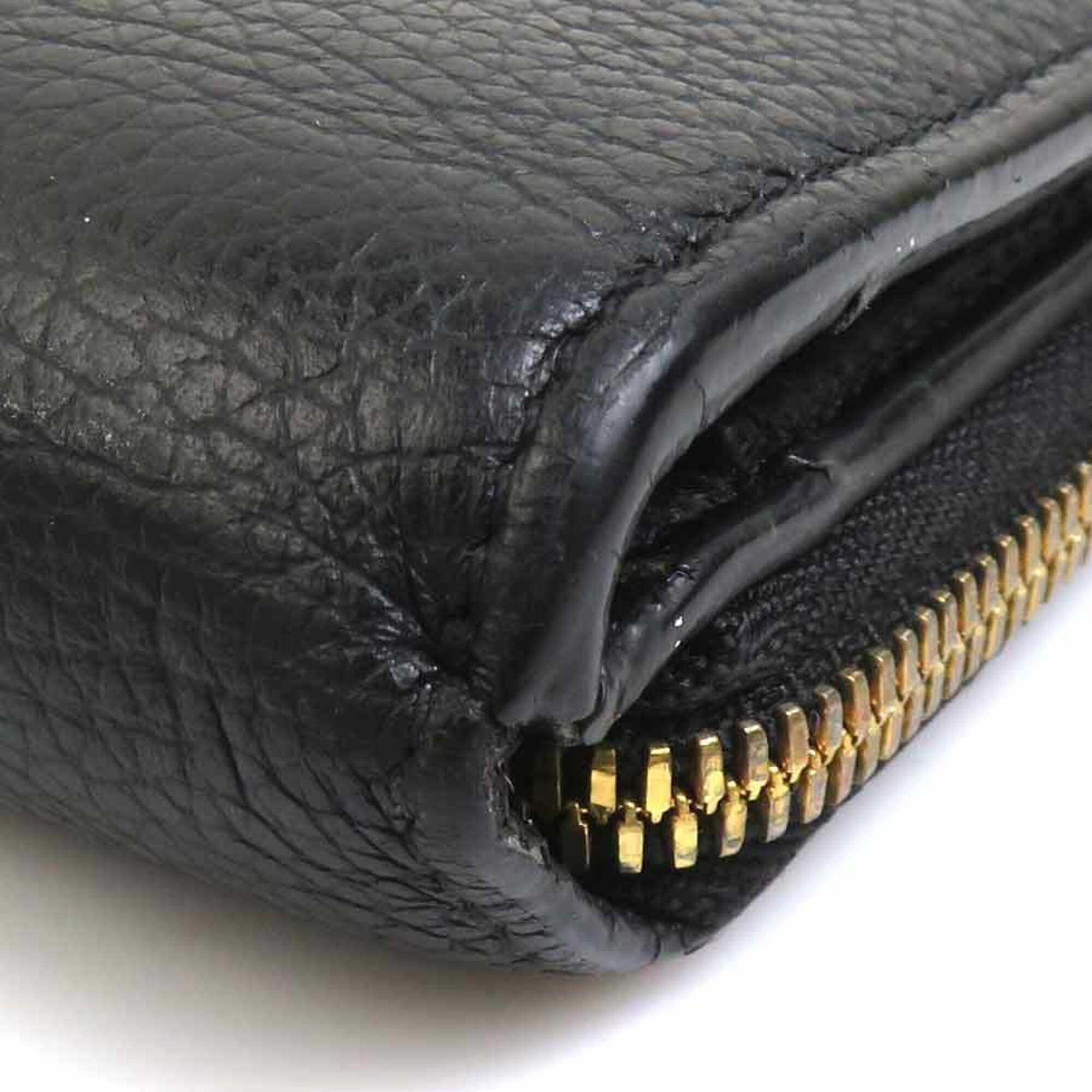 Balenciaga Black Leather Wallet (Bi-Fold)