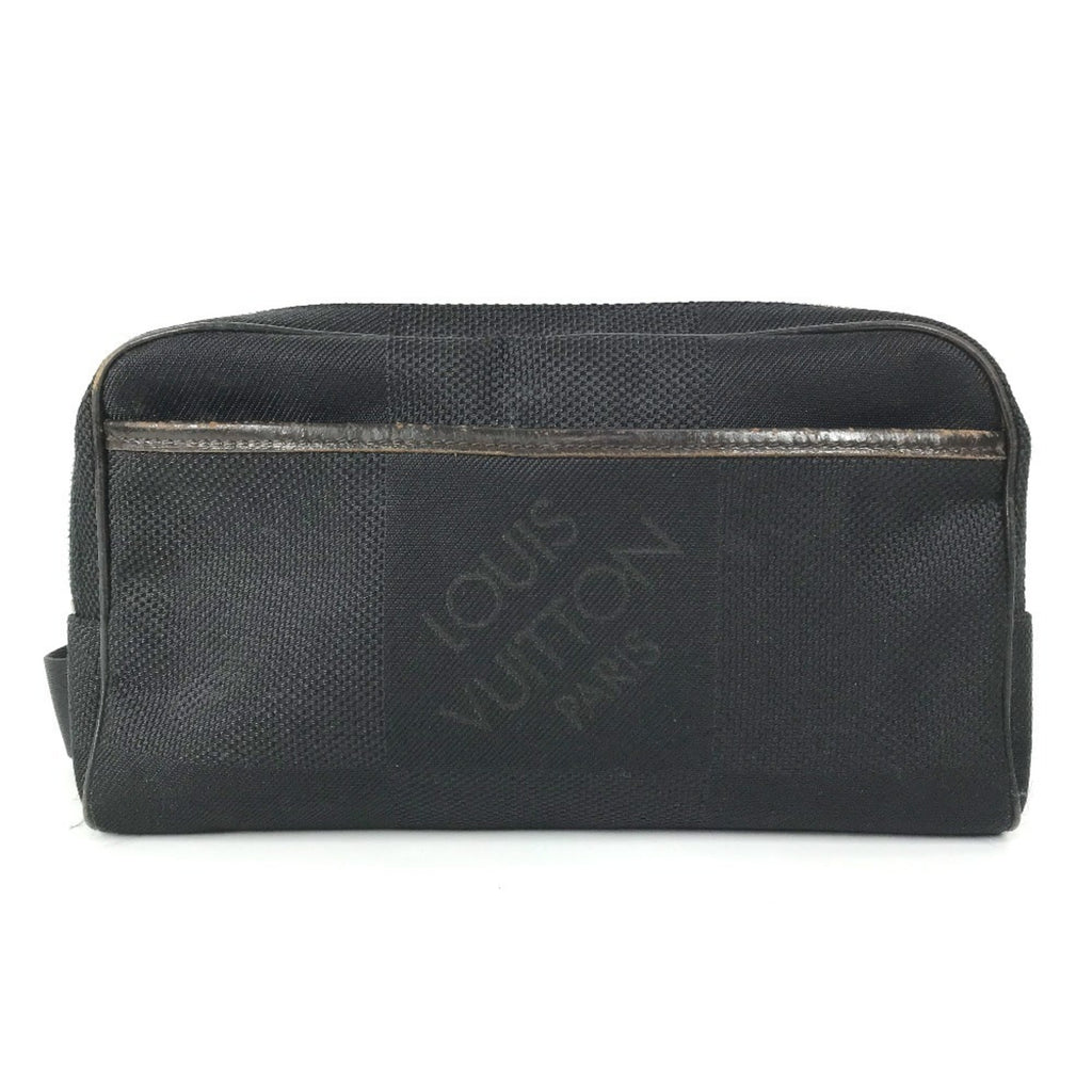 Louis Vuitton Black Damier Geant Canvas Shoulder Bag Sling Bag