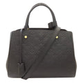 Louis Vuitton Noir Monogram Empreinte Handbag