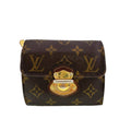 Louis Vuitton Brown Leather Wallet (Tri-Fold)