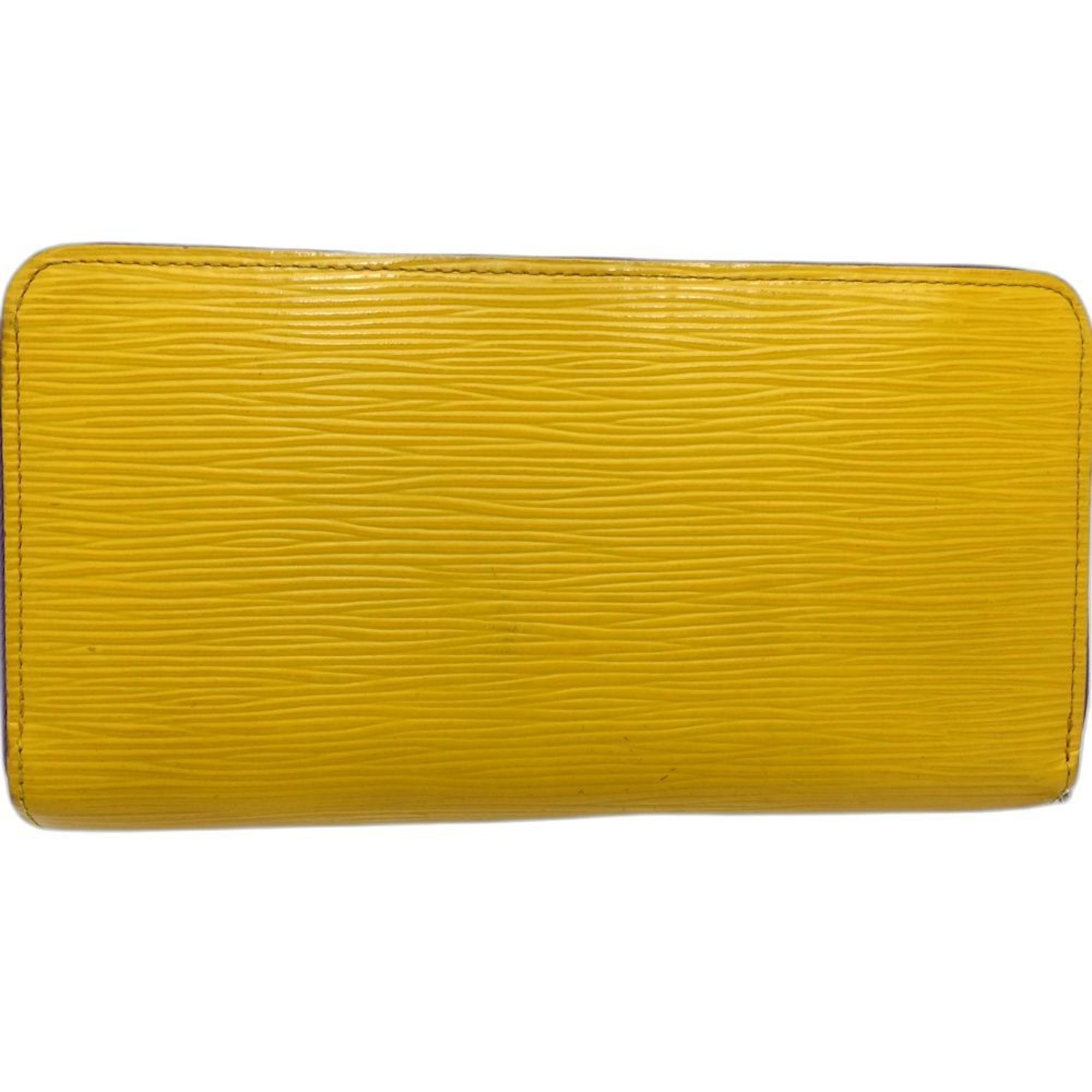 Louis Vuitton Epi Citron Leather Long Wallet