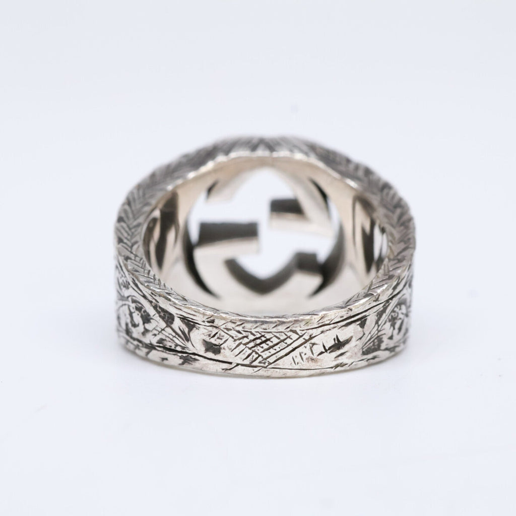 Gucci Silver Silver 925 Band Ring (Pre-Owned)